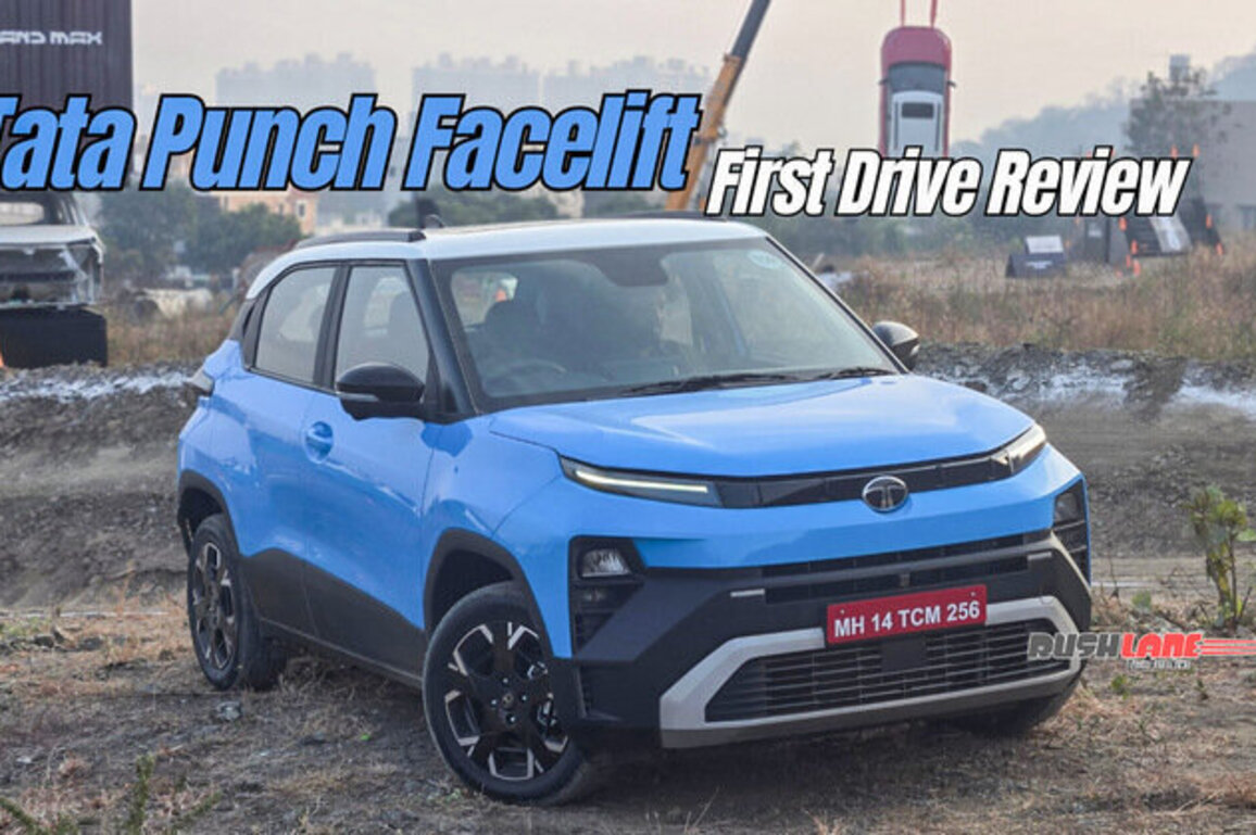 Tata Punch Facelift First Drive Review  New Hoot In Town!