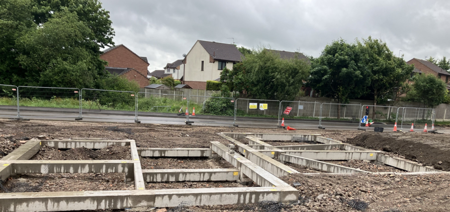 Roger Bullivant’s driven precast concrete piles and RBeam precast ground beam system offers cost-efficiency and low environmental impact