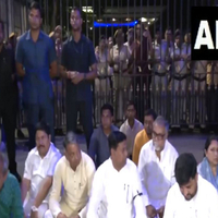 Murshidabad violence: West Bengal BJP chief stages dharna outside DGP office, demands compensation for victims