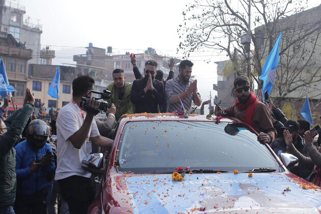 Balen Shah, former rapper and mayor, vying for PM, launches campaign in Kathmandu as election draws close