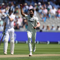 "England started positively, would be happy with newer ball getting softer...": Broad after balanced first session of play at Lord's