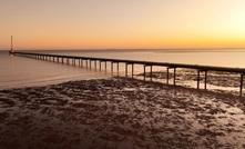 The new Mardie jetty.