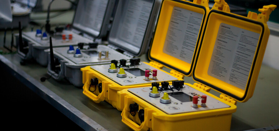 BME's Axxis electronic initiation system.
