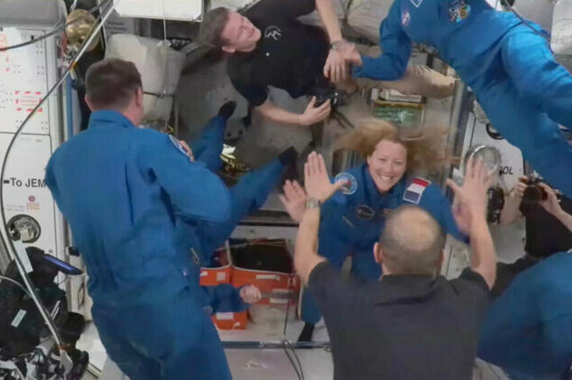 France's Sophie Adenot and crew arrive at International Space Station