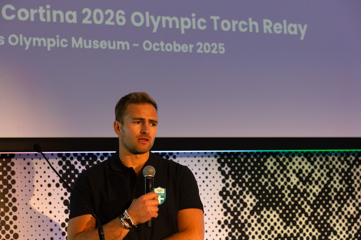 (SP)GREECE-ATHENS-MILANO-CORTINA WINTER OLYMPIC GAMES-FLAME LIGHTING AND HANDOVER CEREMONIES