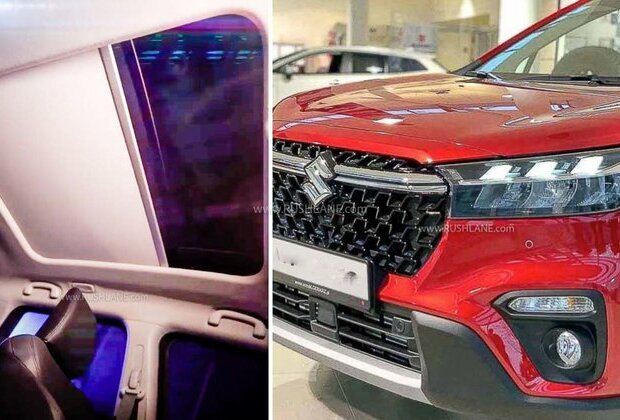 Maruti Grand Vitara Panoramic Sunroof Teased - First in Maruti