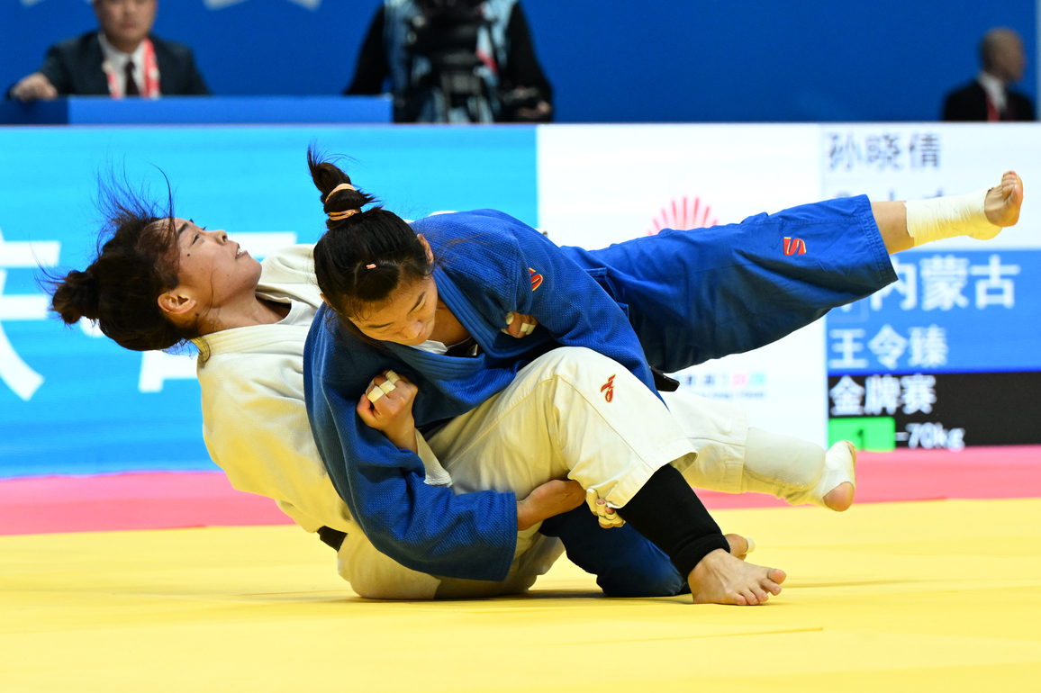 (SP)CHINA-15TH NATIONAL GAMES-JUDO-MIXED TEAM-FINAL (CN)