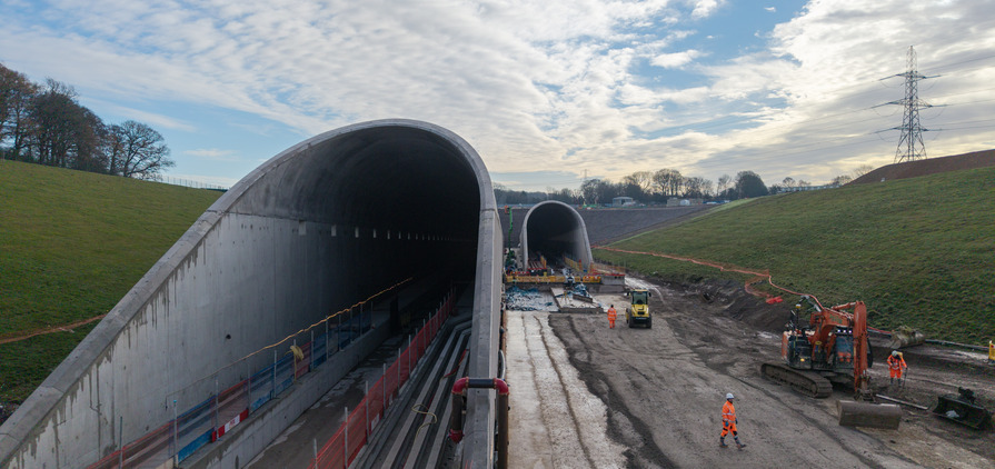 HS2’s Chiltern tunnel north porous portal