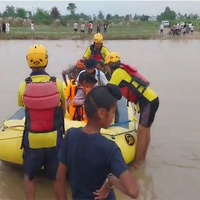 Uttarakhand: SDRF rescues 34 people, including 21 children, stranded by swollen river in Udham Singh Nagar