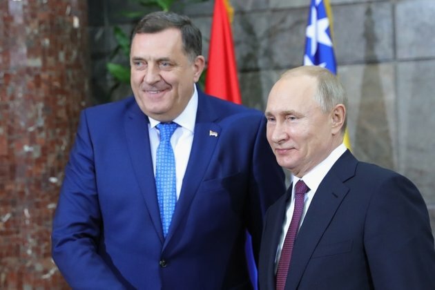 Bosnian Serb Leader Meets With Putin For Talks On Gas, Balkan Issues