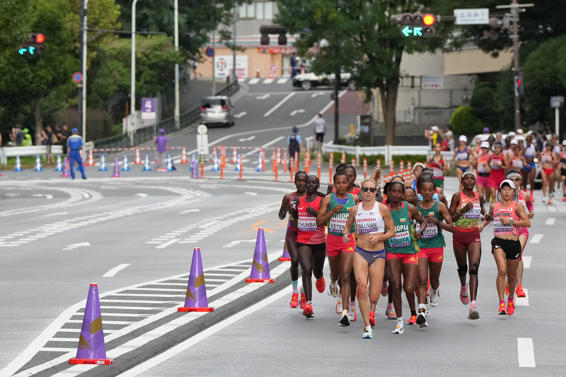 (SP)JAPAN-TOKYO-ATHLETICS-WORLD ATHLETICS CHAMPIONSHIPS-WOMEN'S MARATHON FINAL