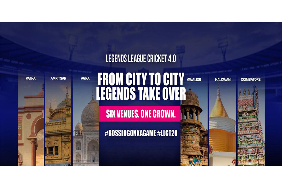 Legends League Cricket announces six-city tour for season 4