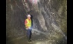  K92 Mining CEO John Lewins underground at Kainantu’s 1265 Level in PNG