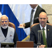 PM Modi receives standing ovation at Knesset, 'Modi, Modi' chants echo in Israeli Parliament