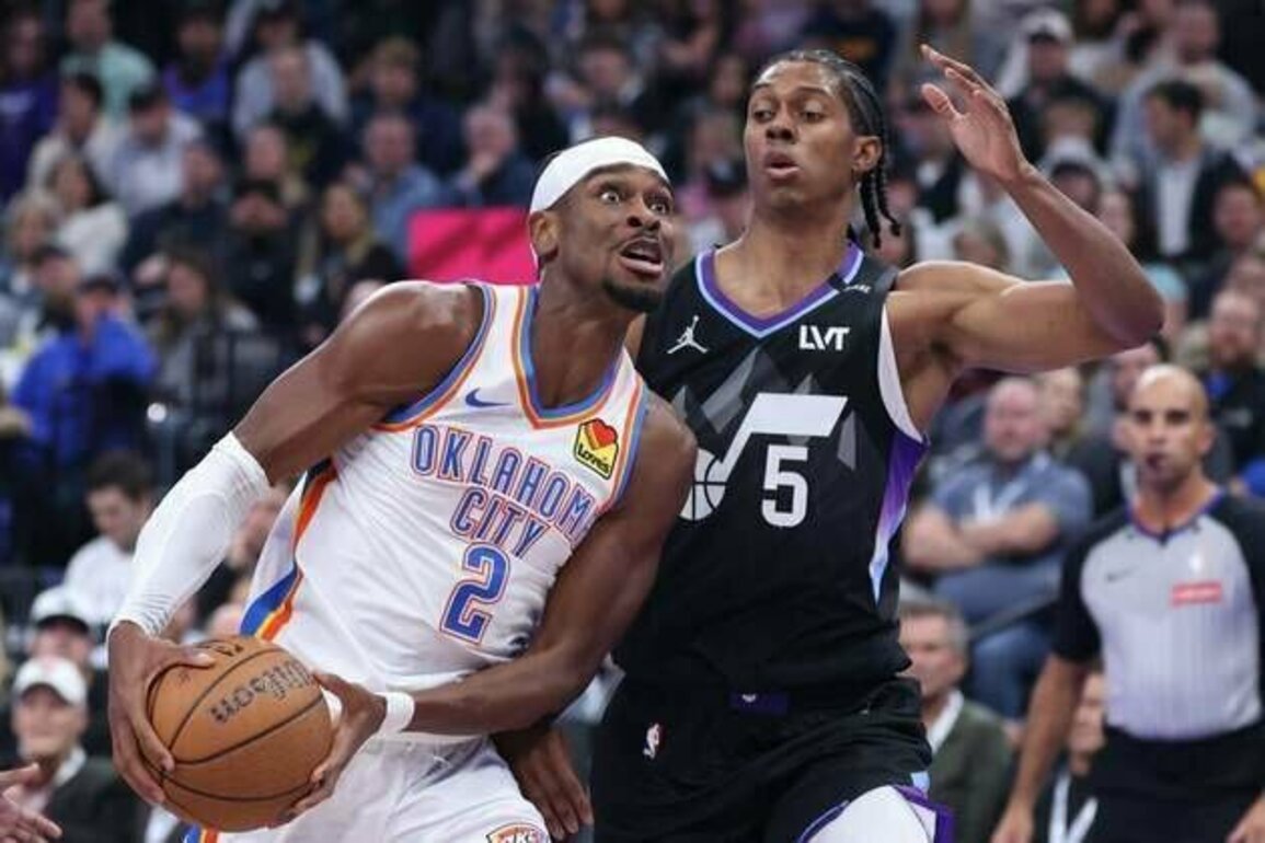 Thunder erase early deficit, trounce Jazz in NBA Cup