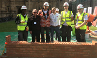 Gorilla Glue meets ministers to support brickwork initiative