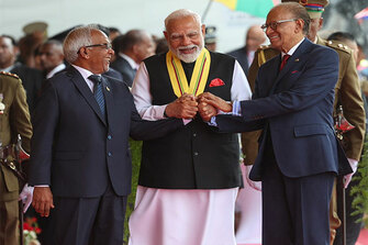 India-Mauritius ties advance across fronts, PM Modi invites Mauritian counterpart to visit India