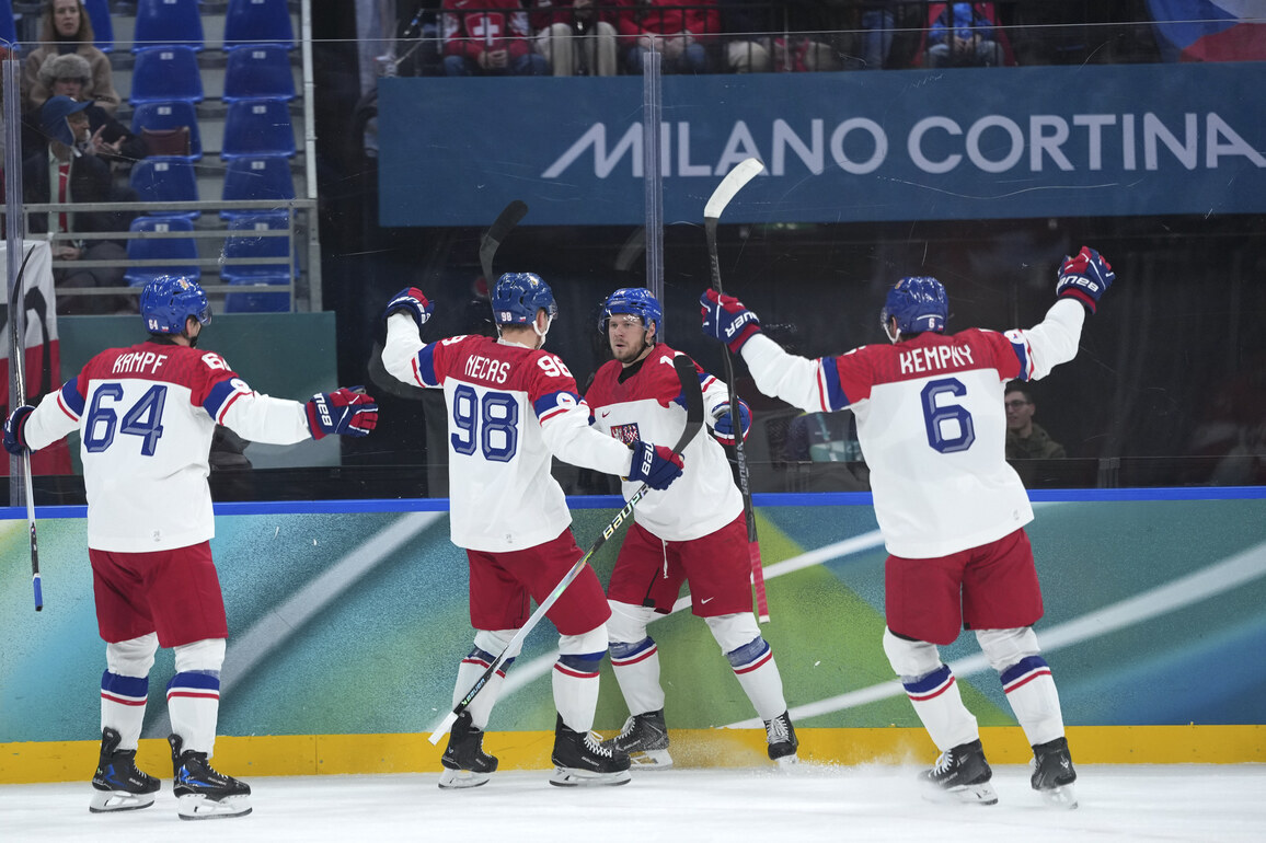 (MICO2026)ITALY-MILAN-OLYMPIC WINTER GAMES-ICE HOCKEY-MEN-PRELIMINARY-SUI VS CZE