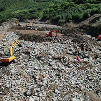(SpotNews)CHINA-GANSU-YUZHONG-MOUNTAIN TORRENTS-RESTORATION (CN)