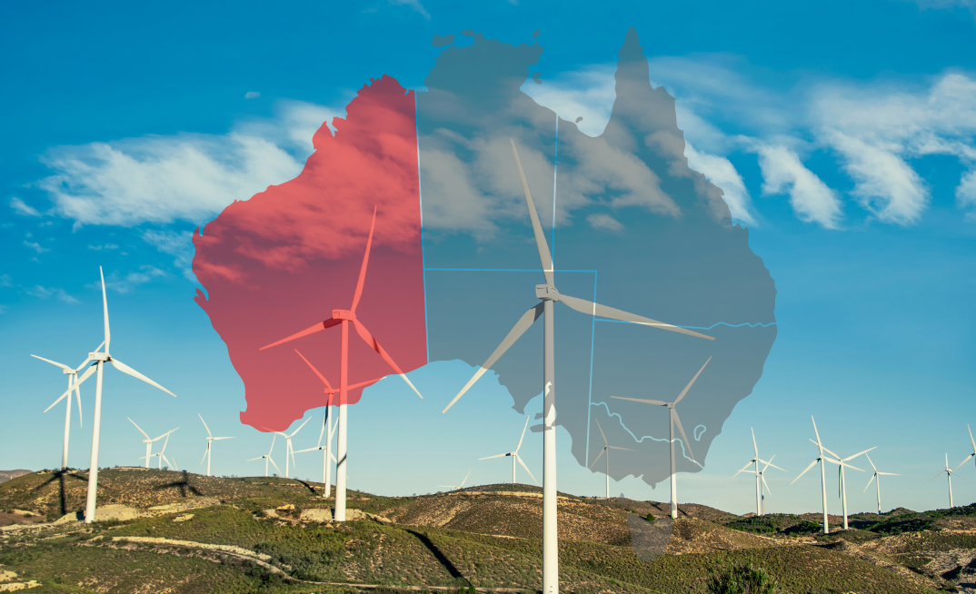 WA goes from wheatbelt to wind belt