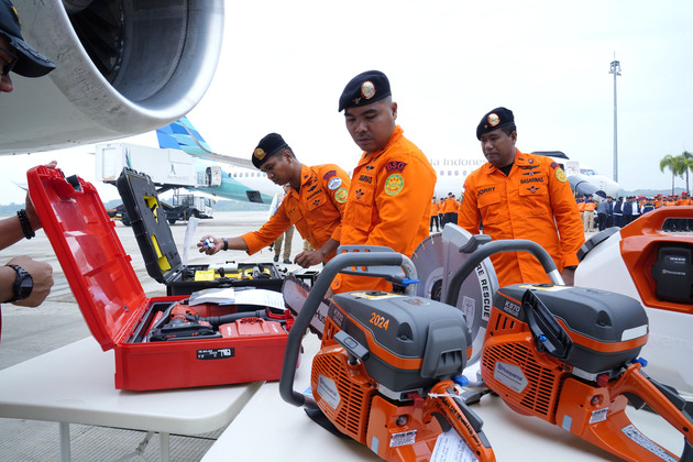 INDONESIA-JAKARTA-MYANMAR-EARTHQUAKE-HUMANITARIAN AID