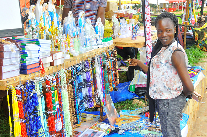 pio harity from ebbi district shops for mementos hoto by ilfred anya