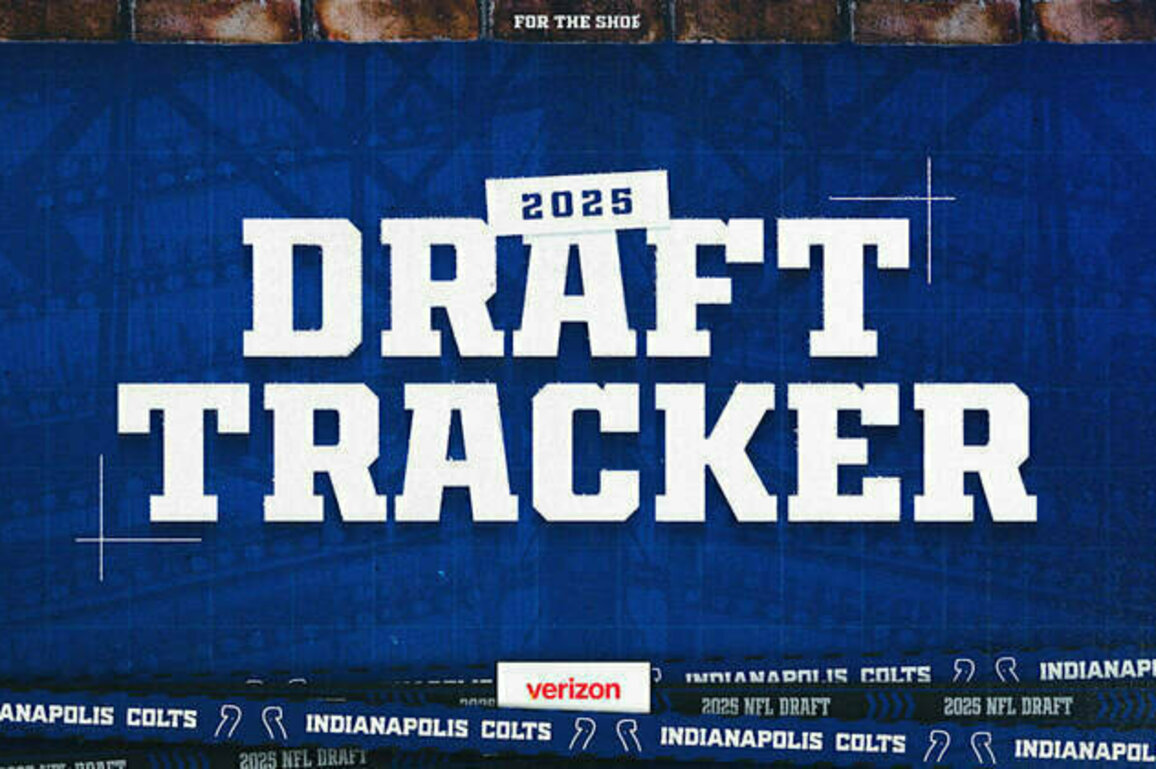 Colts 2025 NFL Draft tracker