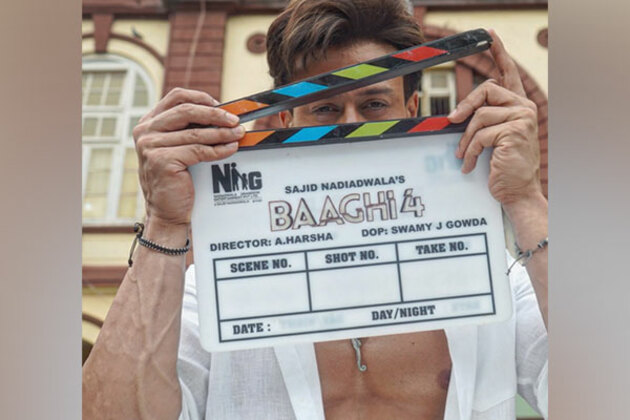 Tiger Shroff finishes shooting for 'Baaghi 4', flaunts his toned abs