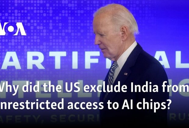 Why did US exclude India from unrestricted access to AI chips