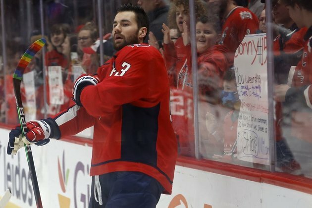 Capitals' Tom Wilson leaves with injury