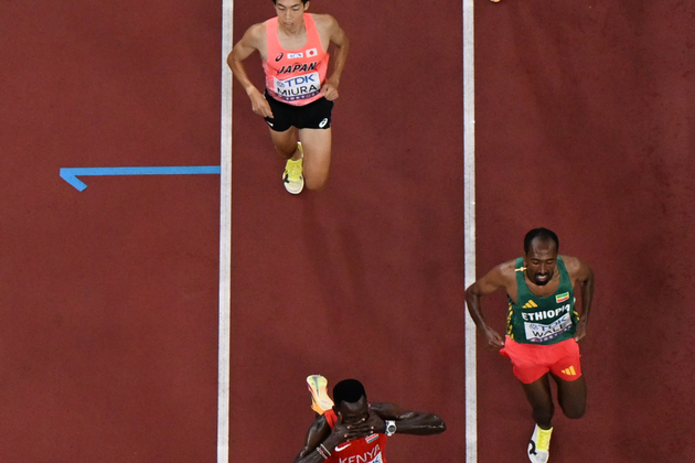 (SP)JAPAN-TOKYO-ATHLETICS-WORLD ATHLETICS CHAMPIONSHIPS-MEN'S 3000M STEEPLECHASE-HEATS