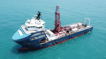 Fugro’s Taiwan-flagged vessel, Pacific Hornbill, will be used for the site investigation work for the Taiwanese Youde offshore wind farm project