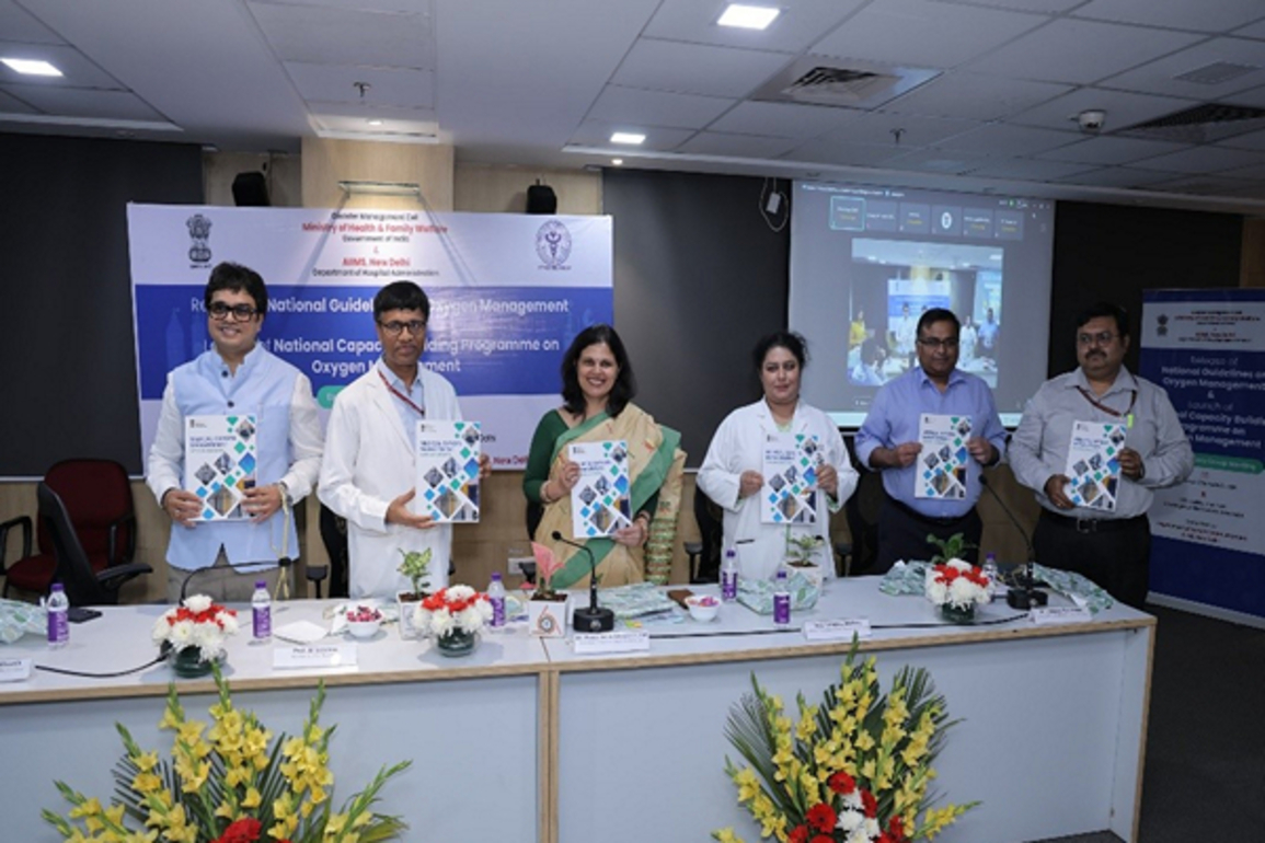 Union Health Ministry releases national guidelines on medical oxygen management
