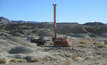  Drilling work at the Clayton Valley lithium project in Nevada, US