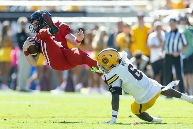 Arizona State scores late touchdown to hand No. 7 Texas Tech first loss