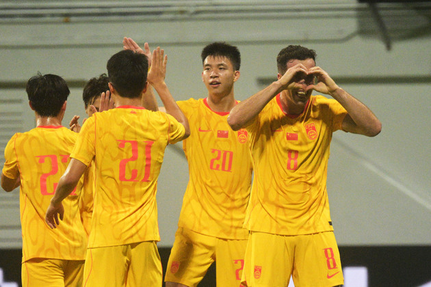 (SP)SINGAPORE-FOOTBALL-FRIENDLY MATCH-CHINA VS SINGAPORE
