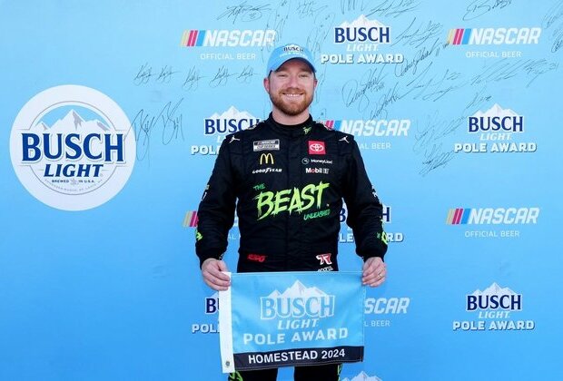 Tyler Reddick wins the pole for Homestead-Miami's Playoff race