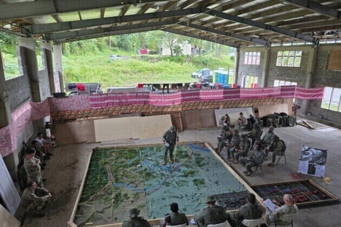 Nevada Army National Guard and Fiji Military Forces conduct multinational training