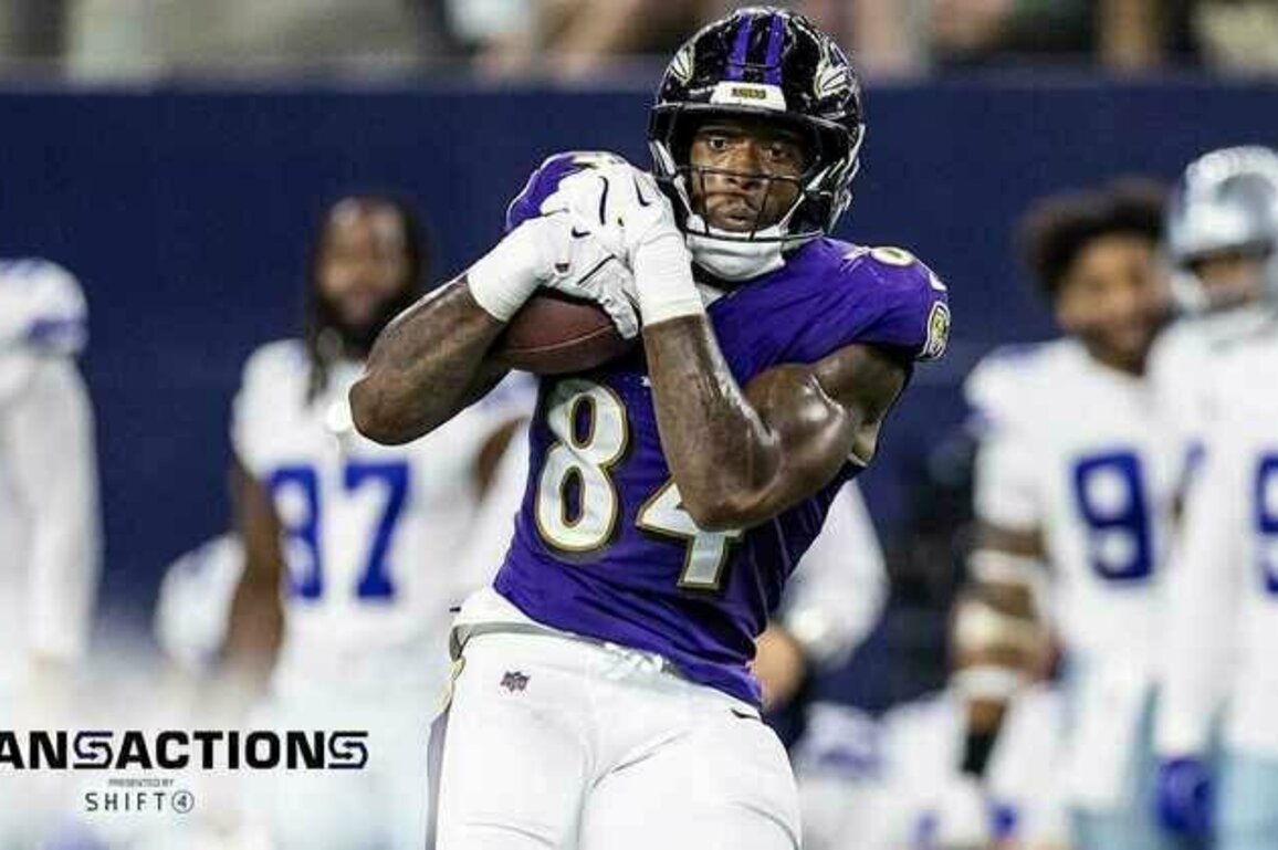 Ravens Elevate Zaire Mitchell-Paden to Face Bills