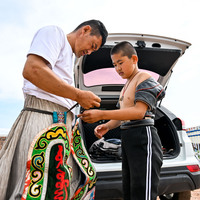 (SP)CHINA-INNER MONGOLIA-XILINGOL LEAGUE-MONGOLIAN WRESTLERS (CN)