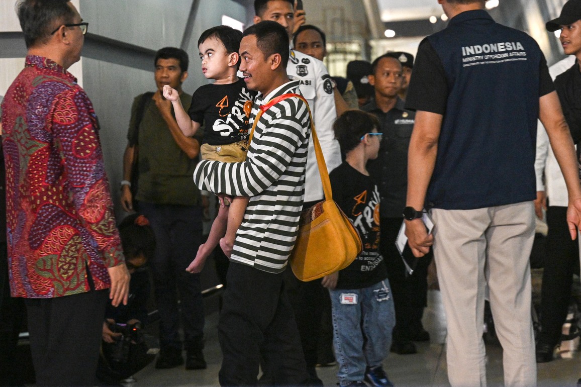 INDONESIA-TANGERANG-IRAN-EVACUATION