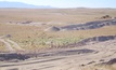  Bulk sample pits at the Southeast Pediment deposit at the Sandman gold project in Nevada
