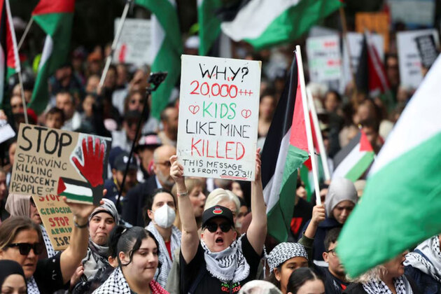 Over 12,000 participate in Pro-Palestine protest in Germany