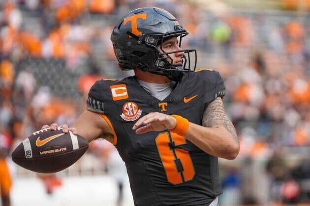 Report: Vols QB Joey Aguilar has benign tumor removed