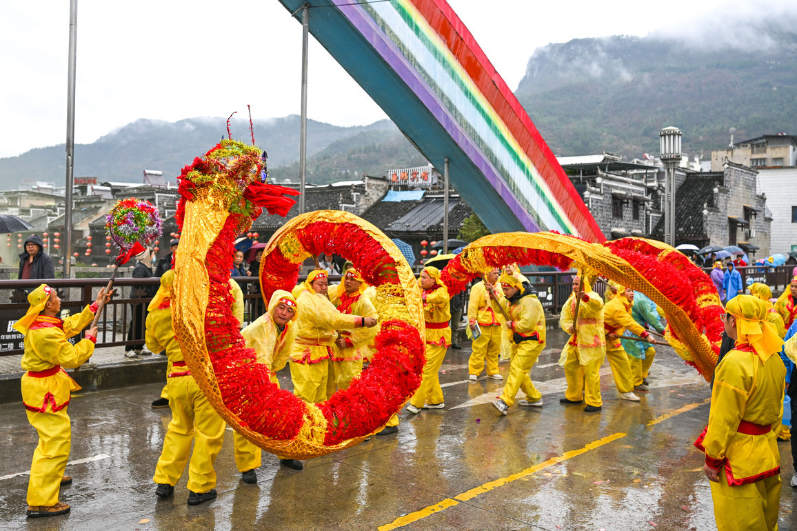 CHINA-GUIZHOU-SHIQIAN-MAOLONG-DRAGON DANCE (CN)