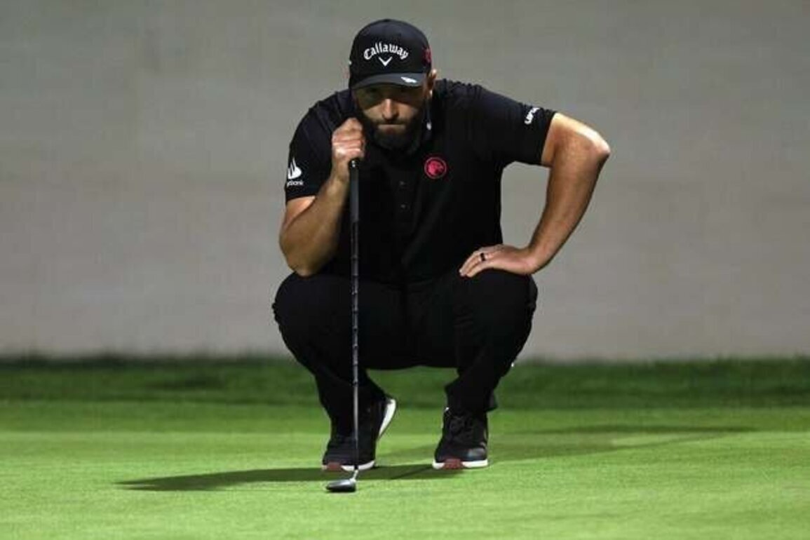 Jon Rahm putts his way to second-round lead at LIV Adelaide