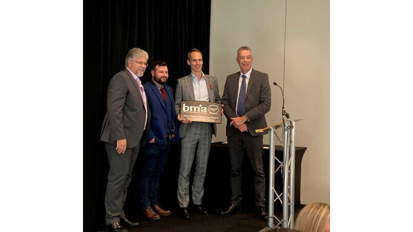 Cistermiser's rEVOlutionary flushing control, EasyflushEVO, wins big at BMA Sustainability Awards