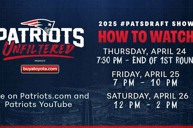 Patriots 2025 NFL Draft Primer and Ways to Watch
