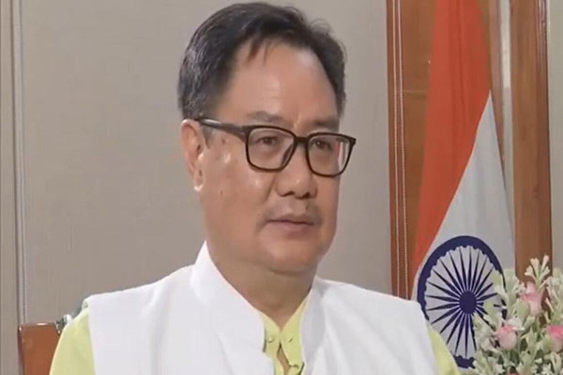 "Mera gala bhi baith gaya...opposition ko chilla, chilla ke anurodh kiya": Kiren Rijiju slams disruptions during monsoon session of Parliament