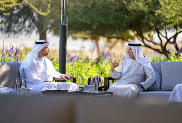 Ruler of Ras Al Khaimah, Theyab bin Mohamed bin Zayed discuss Al Rams area development plan